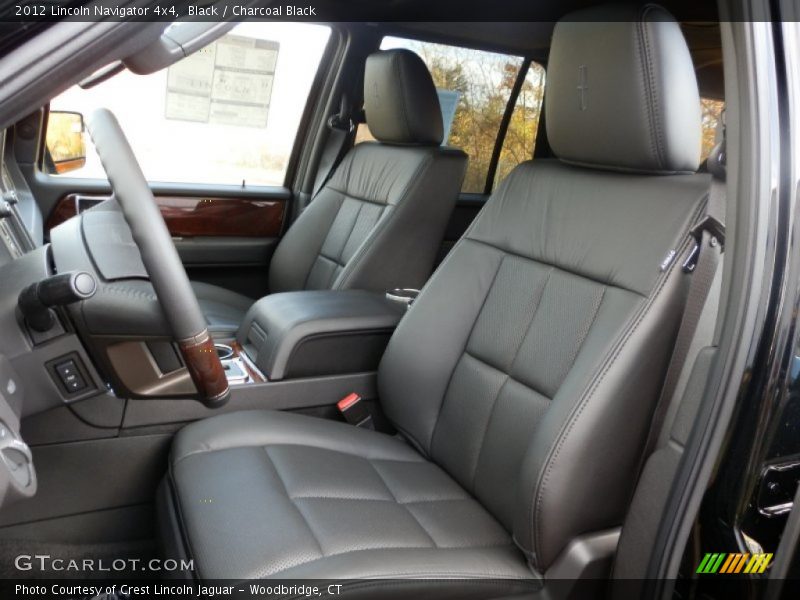 Drivers seat in charcoal black leather - 2012 Lincoln Navigator 4x4