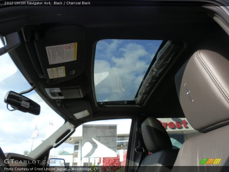 Black / Charcoal Black 2012 Lincoln Navigator 4x4