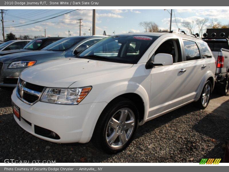 Stone White / Dark Slate Gray 2010 Dodge Journey R/T