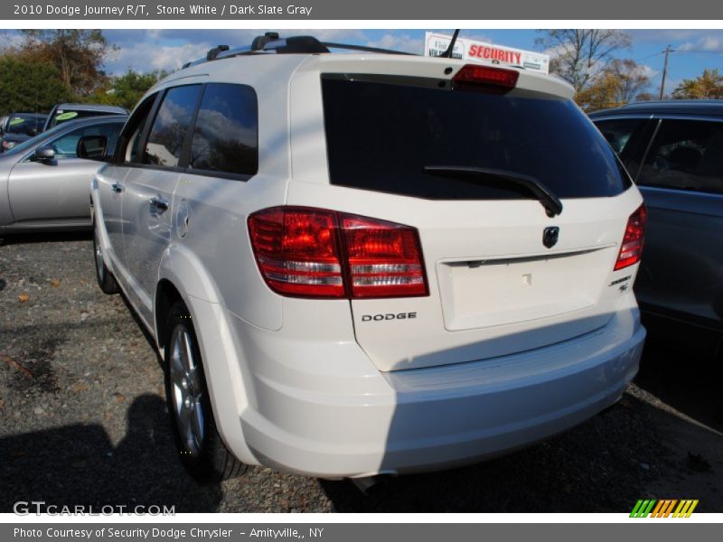 Stone White / Dark Slate Gray 2010 Dodge Journey R/T