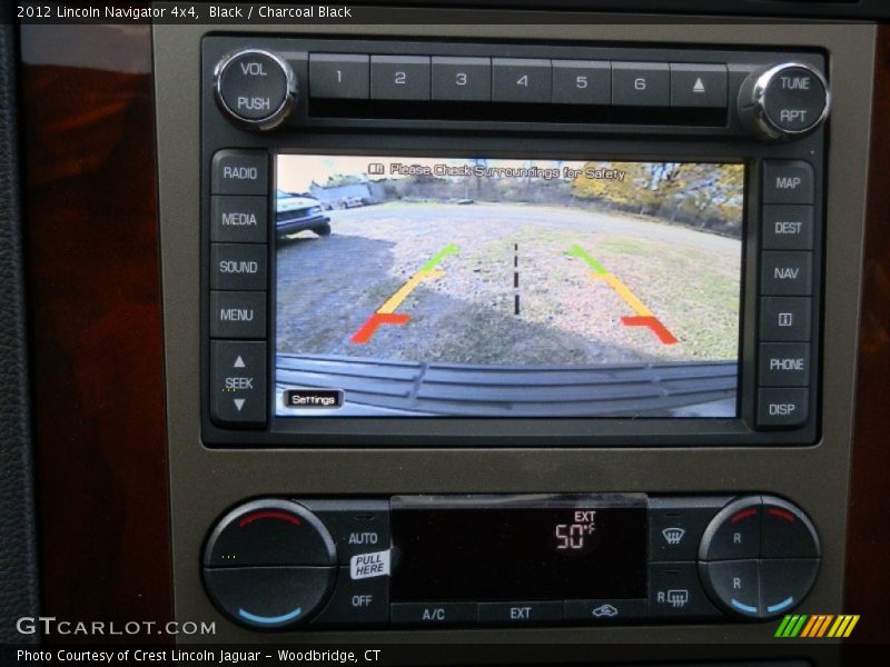 Black / Charcoal Black 2012 Lincoln Navigator 4x4