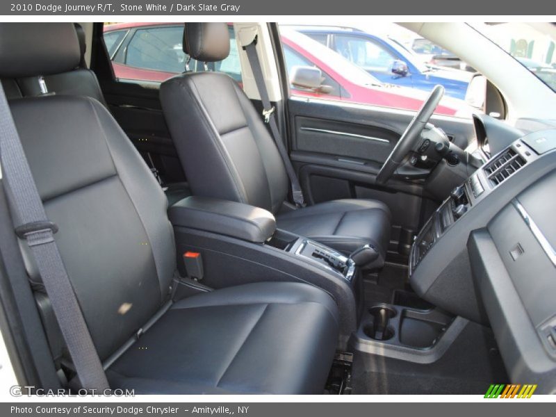 Stone White / Dark Slate Gray 2010 Dodge Journey R/T