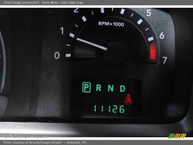 Stone White / Dark Slate Gray 2010 Dodge Journey R/T