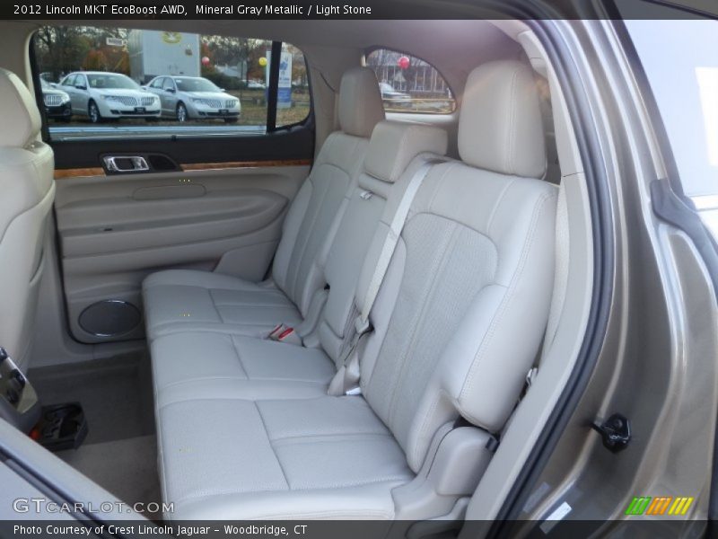 Mineral Gray Metallic / Light Stone 2012 Lincoln MKT EcoBoost AWD