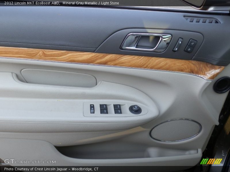 Mineral Gray Metallic / Light Stone 2012 Lincoln MKT EcoBoost AWD