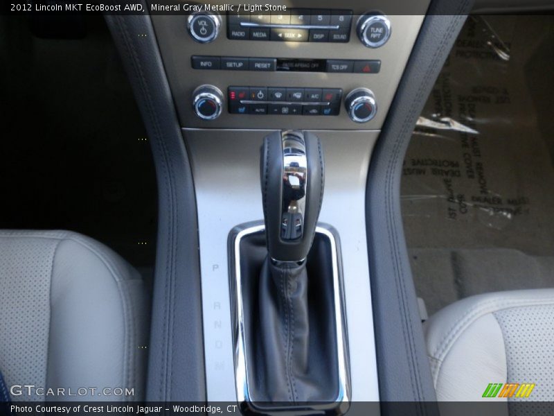 Mineral Gray Metallic / Light Stone 2012 Lincoln MKT EcoBoost AWD