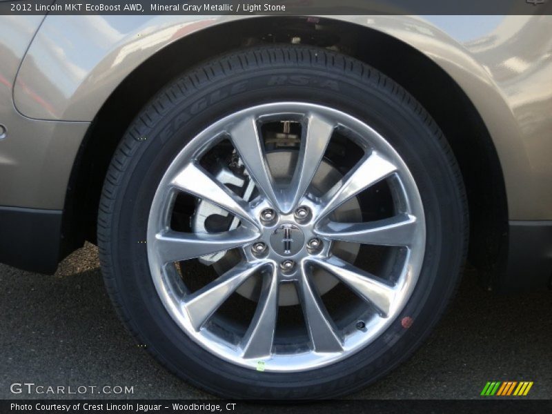 20" Polished Aluminum Wheels - 2012 Lincoln MKT EcoBoost AWD