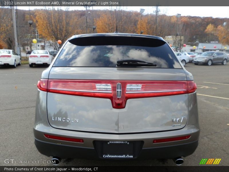 Mineral Gray Metallic / Light Stone 2012 Lincoln MKT EcoBoost AWD