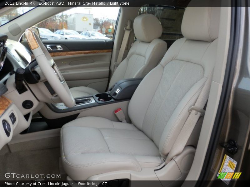 Drivers Seat in Light Stone Leather - 2012 Lincoln MKT EcoBoost AWD