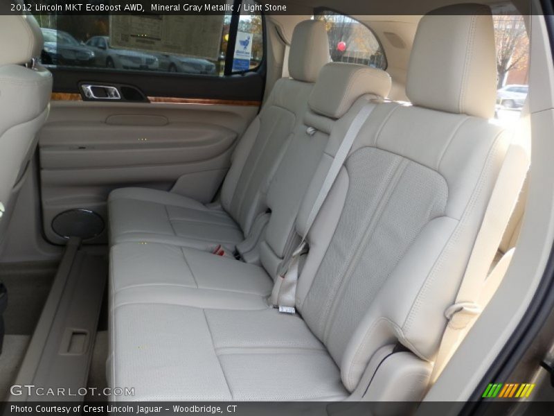 Rear Seats in Light Stone Leather - 2012 Lincoln MKT EcoBoost AWD