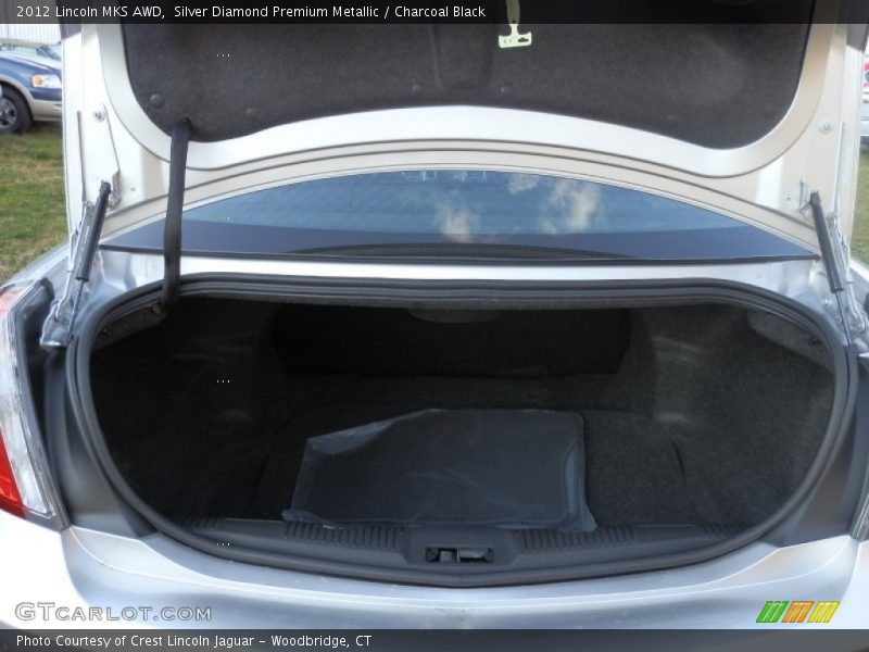 Silver Diamond Premium Metallic / Charcoal Black 2012 Lincoln MKS AWD