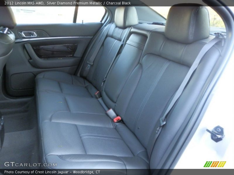 Silver Diamond Premium Metallic / Charcoal Black 2012 Lincoln MKS AWD