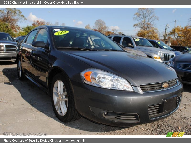 Cyber Gray Metallic / Ebony 2010 Chevrolet Impala LTZ