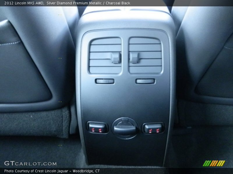 Silver Diamond Premium Metallic / Charcoal Black 2012 Lincoln MKS AWD