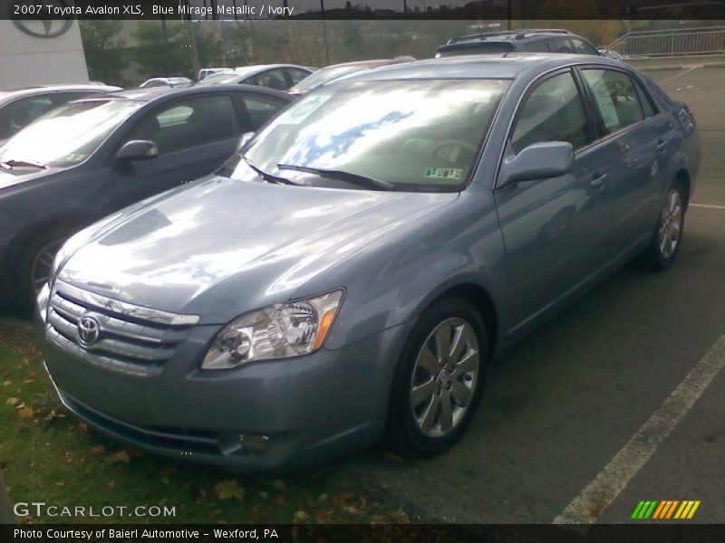 Blue Mirage Metallic / Ivory 2007 Toyota Avalon XLS