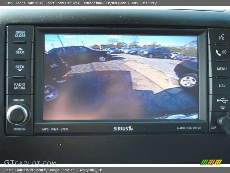 Brilliant Black Crystal Pearl / Dark Slate Gray 2009 Dodge Ram 1500 Sport Crew Cab 4x4