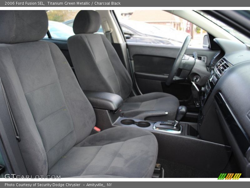Titanium Green Metallic / Charcoal Black 2006 Ford Fusion SEL
