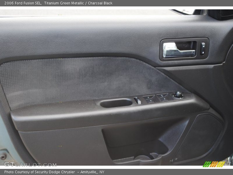 Titanium Green Metallic / Charcoal Black 2006 Ford Fusion SEL