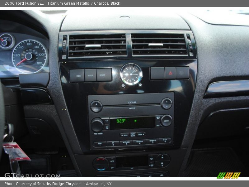 Titanium Green Metallic / Charcoal Black 2006 Ford Fusion SEL
