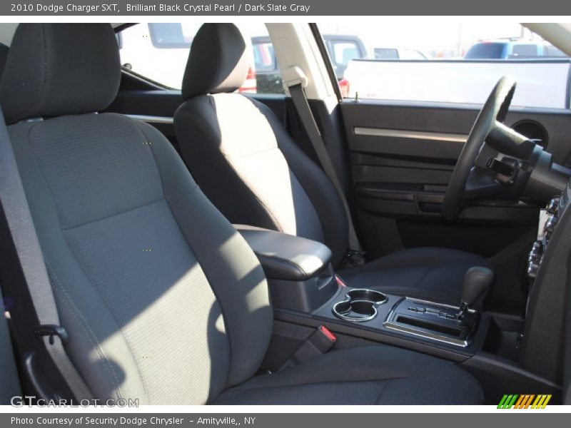 Brilliant Black Crystal Pearl / Dark Slate Gray 2010 Dodge Charger SXT