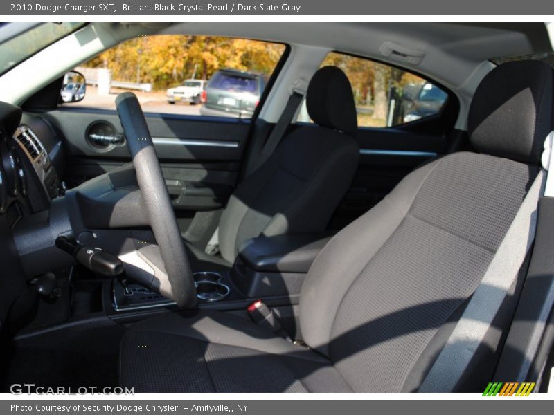 Brilliant Black Crystal Pearl / Dark Slate Gray 2010 Dodge Charger SXT
