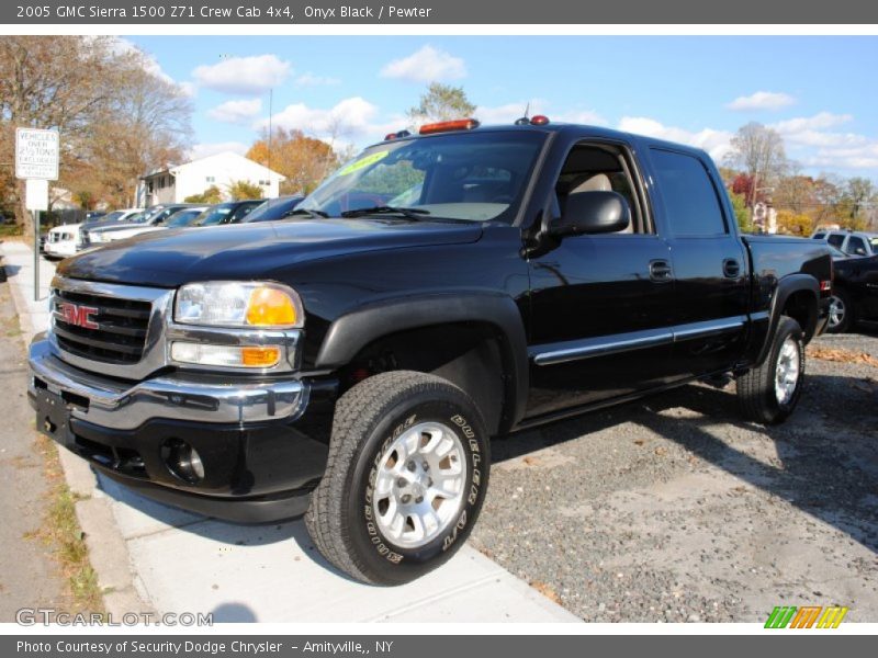 Onyx Black / Pewter 2005 GMC Sierra 1500 Z71 Crew Cab 4x4