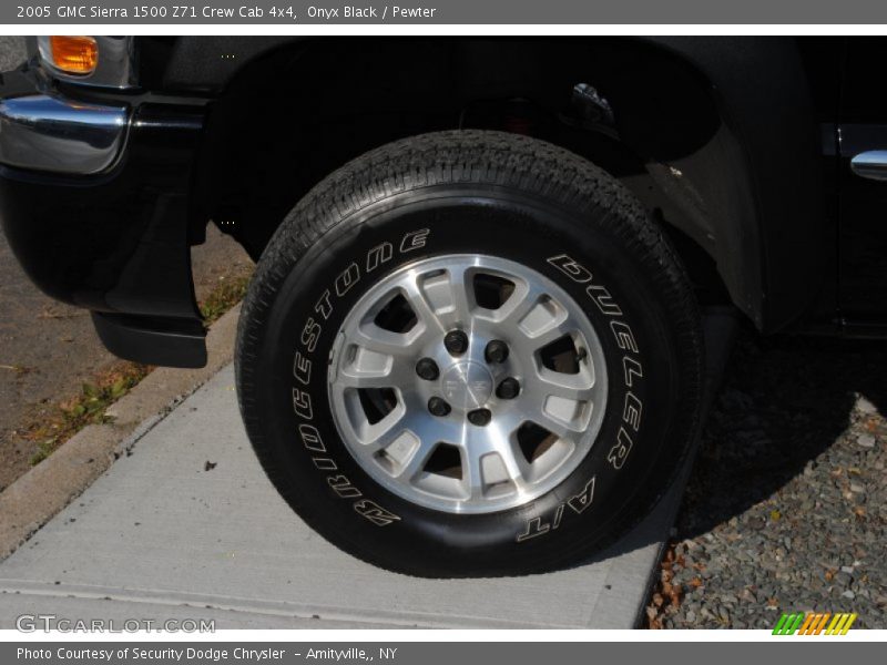 Onyx Black / Pewter 2005 GMC Sierra 1500 Z71 Crew Cab 4x4