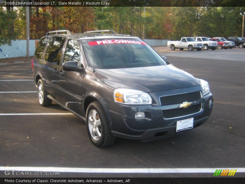 Slate Metallic / Medium Gray 2008 Chevrolet Uplander LT