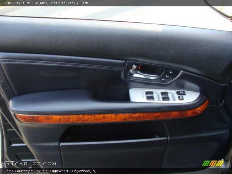 Obsidian Black / Black 2009 Lexus RX 350 AWD