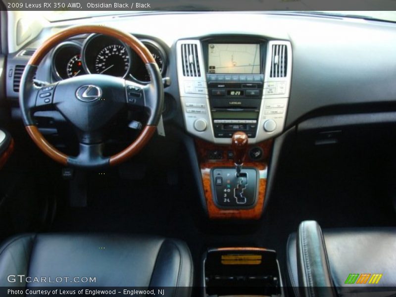 Obsidian Black / Black 2009 Lexus RX 350 AWD