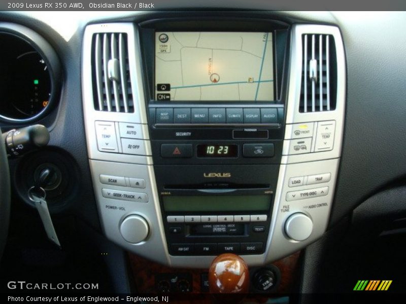 Obsidian Black / Black 2009 Lexus RX 350 AWD