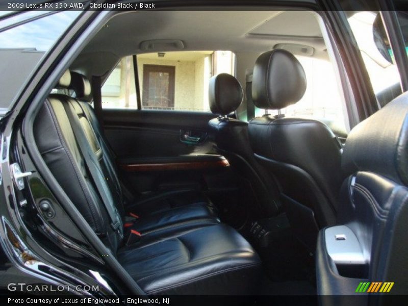 Obsidian Black / Black 2009 Lexus RX 350 AWD