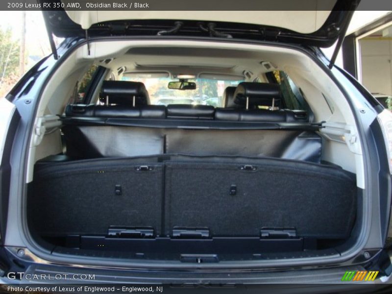 Obsidian Black / Black 2009 Lexus RX 350 AWD