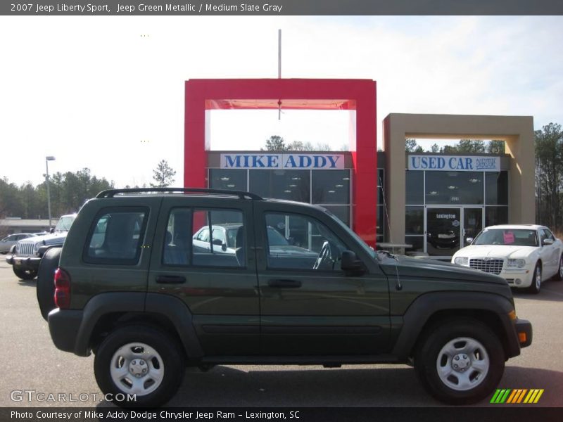 Jeep Green Metallic / Medium Slate Gray 2007 Jeep Liberty Sport