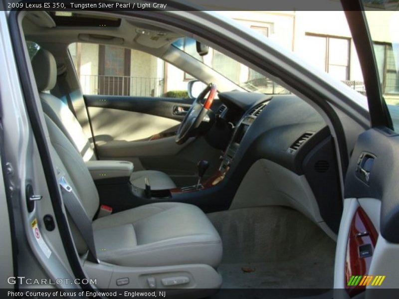 Tungsten Silver Pearl / Light Gray 2009 Lexus ES 350