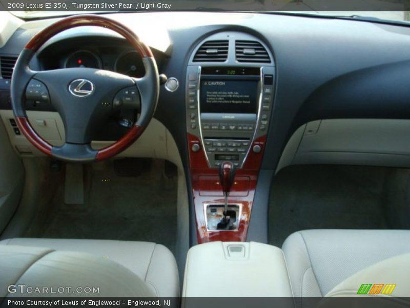 Tungsten Silver Pearl / Light Gray 2009 Lexus ES 350