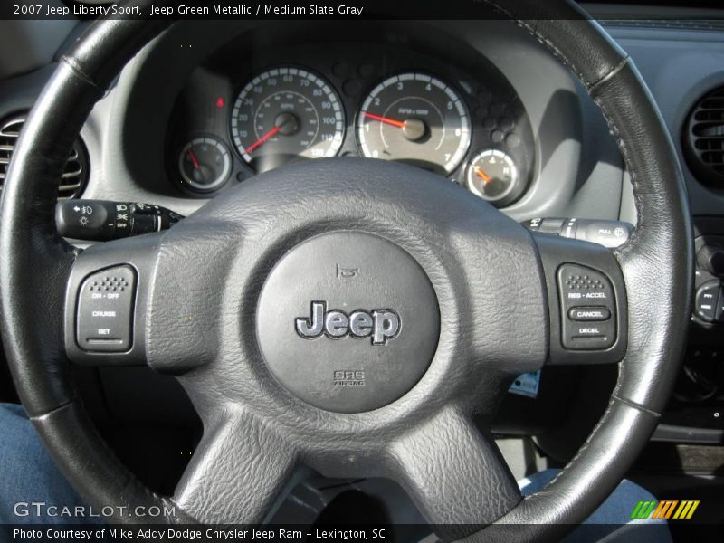 Jeep Green Metallic / Medium Slate Gray 2007 Jeep Liberty Sport