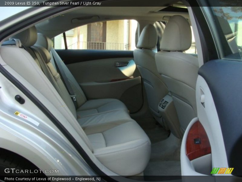 Tungsten Silver Pearl / Light Gray 2009 Lexus ES 350