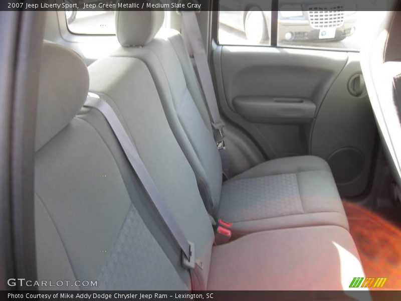 Jeep Green Metallic / Medium Slate Gray 2007 Jeep Liberty Sport