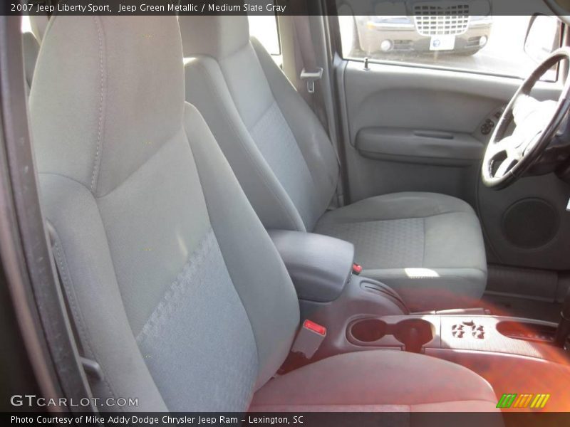 Jeep Green Metallic / Medium Slate Gray 2007 Jeep Liberty Sport