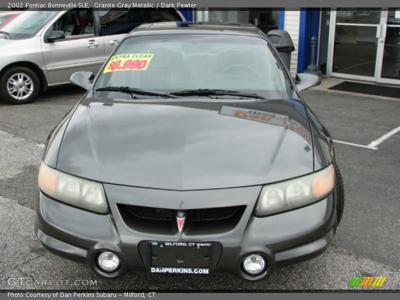 Granite Gray Metallic / Dark Pewter 2002 Pontiac Bonneville SLE
