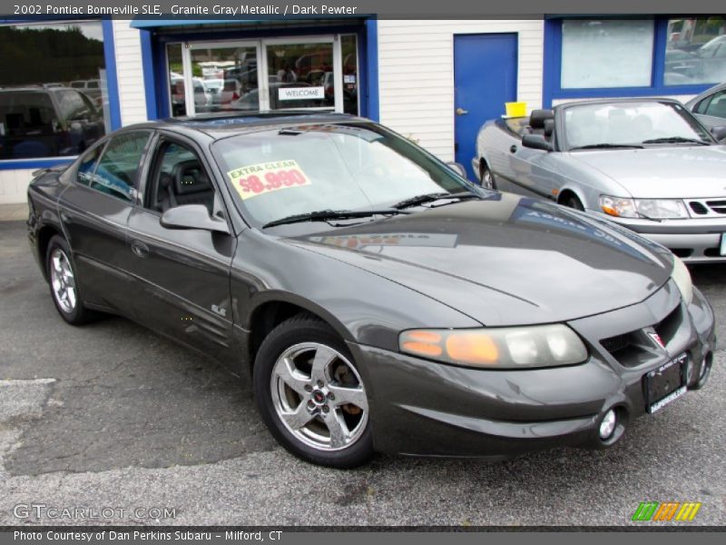 Granite Gray Metallic / Dark Pewter 2002 Pontiac Bonneville SLE