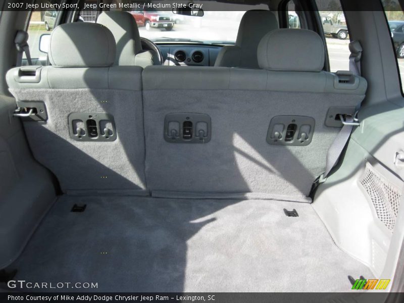Jeep Green Metallic / Medium Slate Gray 2007 Jeep Liberty Sport