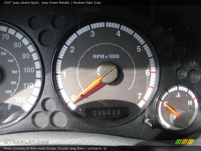 Jeep Green Metallic / Medium Slate Gray 2007 Jeep Liberty Sport
