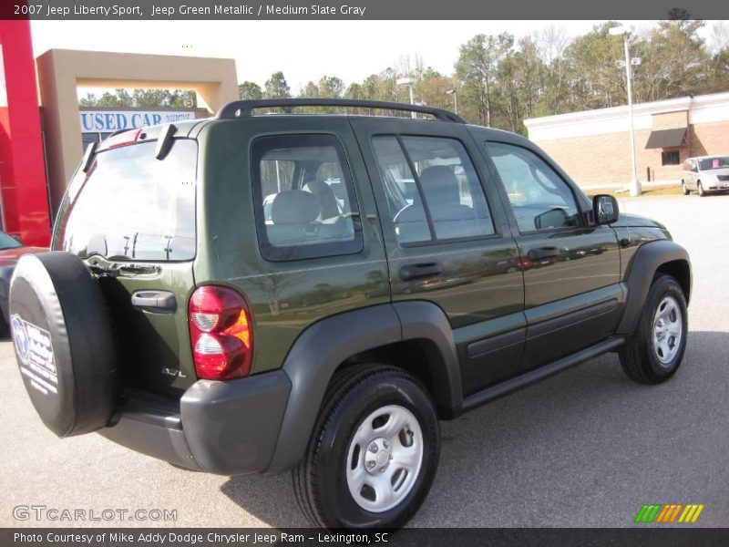 Jeep Green Metallic / Medium Slate Gray 2007 Jeep Liberty Sport