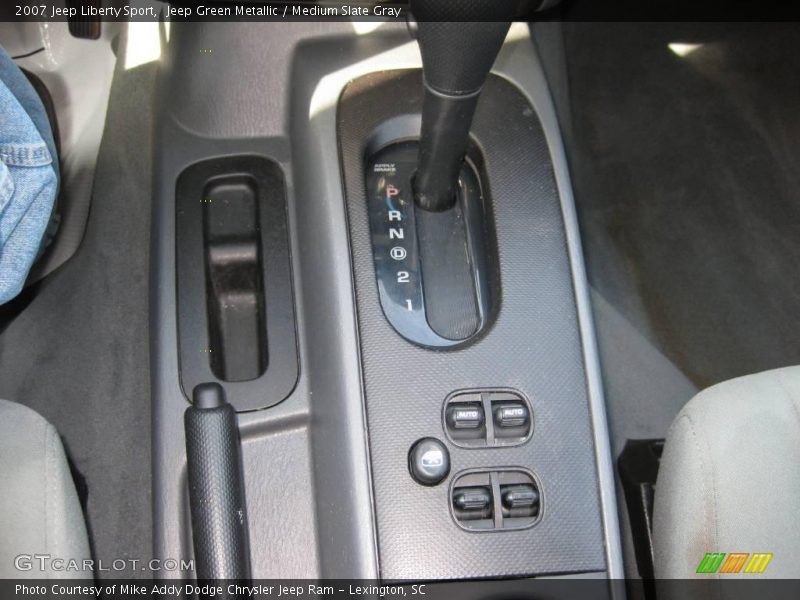 Jeep Green Metallic / Medium Slate Gray 2007 Jeep Liberty Sport