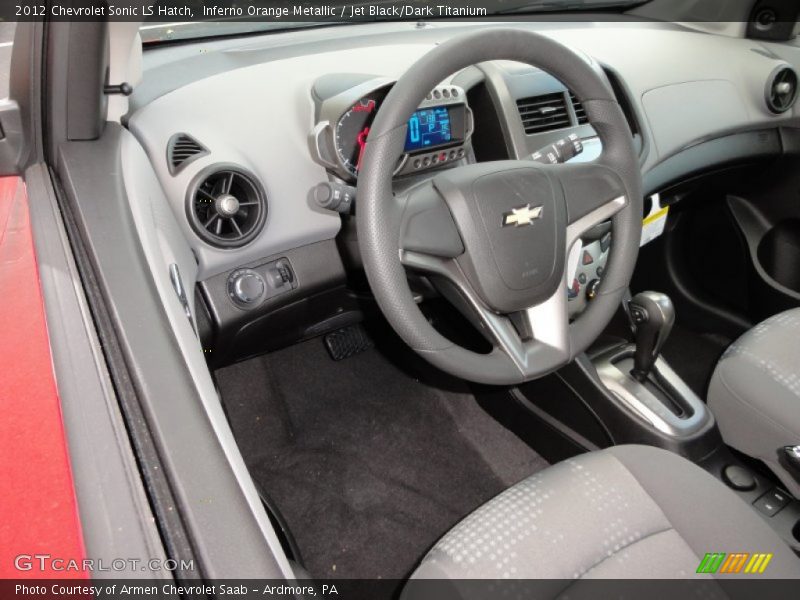 Dashboard of 2012 Sonic LS Hatch
