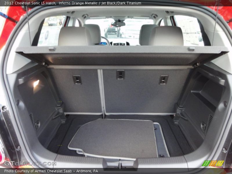  2012 Sonic LS Hatch Trunk