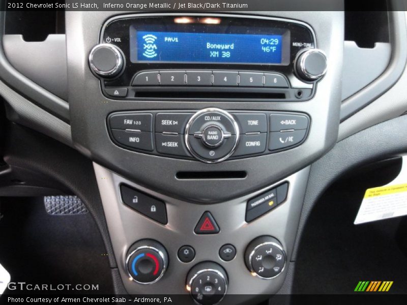 Controls of 2012 Sonic LS Hatch