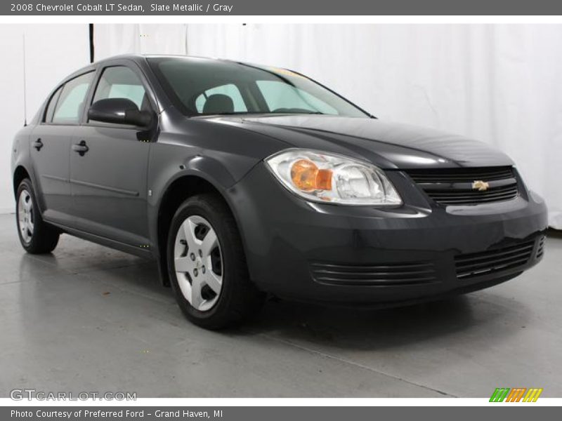 Slate Metallic / Gray 2008 Chevrolet Cobalt LT Sedan
